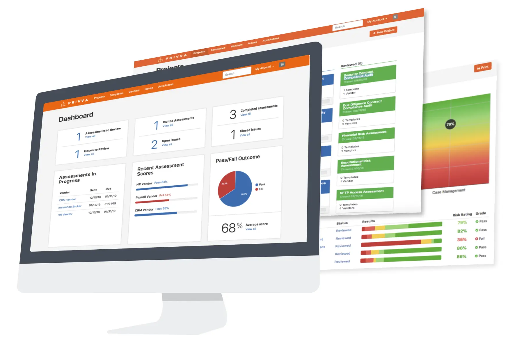 Privva Vendor Management screenshot